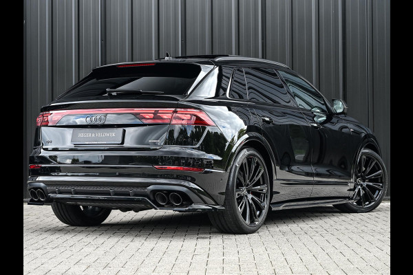 Audi Q8 60 TFSI e quattro Pro Line S Competition | S- Seats | Achterasbesturing | B&O advanced | Soft close | Trekhaak | Ambiance plus pakket | Memory seats | Carobn inleg