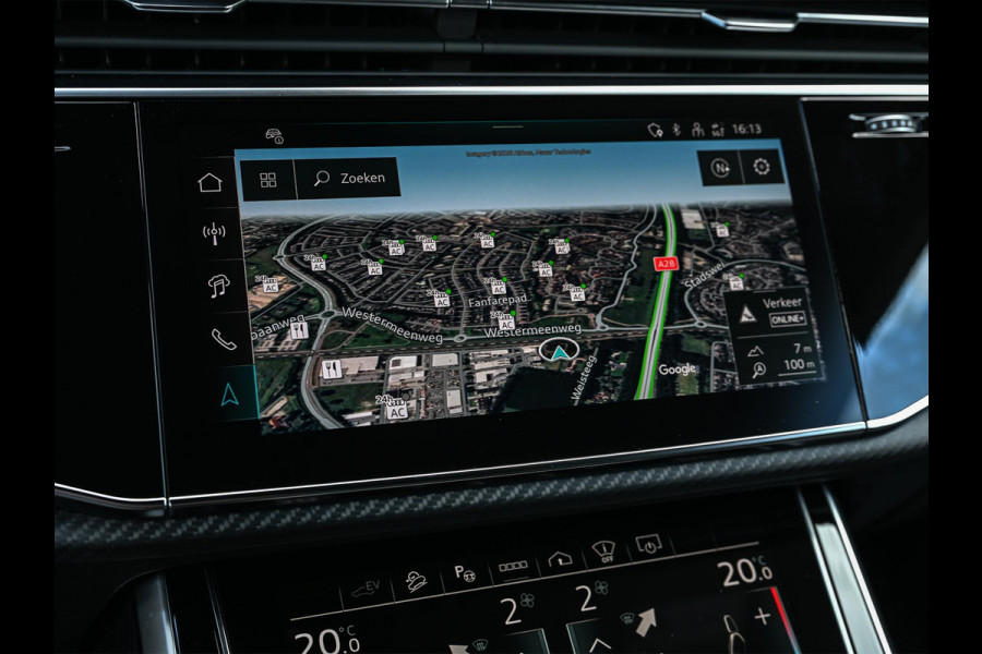 Audi Q8 60 TFSI e quattro Pro Line S Competition | S- Seats | Achterasbesturing | B&O advanced | Soft close | Trekhaak | Ambiance plus pakket | Memory seats | Carobn inleg