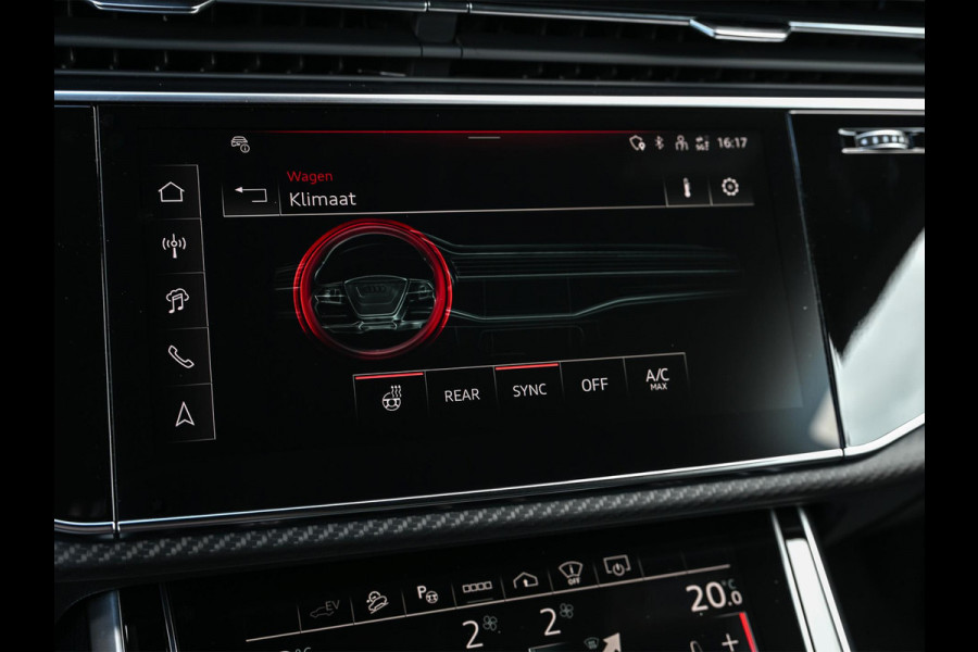 Audi Q8 60 TFSI e quattro Pro Line S Competition | S- Seats | Achterasbesturing | B&O advanced | Soft close | Trekhaak | Ambiance plus pakket | Memory seats | Carobn inleg