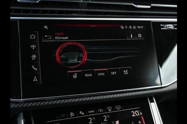 Audi Q8 60 TFSI e quattro Pro Line S Competition | S- Seats | Achterasbesturing | B&O advanced | Soft close | Trekhaak | Ambiance plus pakket | Memory seats | Carobn inleg