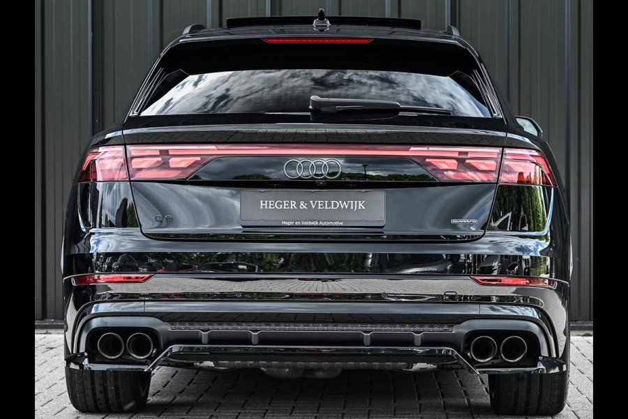 Audi Q8 60 TFSI e quattro Pro Line S Competition | S- Seats | Achterasbesturing | B&O advanced | Soft close | Trekhaak | Ambiance plus pakket | Memory seats | Carobn inleg