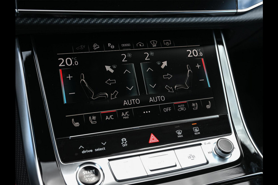 Audi Q8 60 TFSI e quattro Pro Line S Competition | S- Seats | Achterasbesturing | B&O advanced | Soft close | Trekhaak | Ambiance plus pakket | Memory seats | Carobn inleg