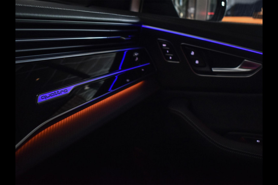 Audi Q8 60 TFSI e quattro Pro Line S Competition | S- Seats | Achterasbesturing | B&O advanced | Soft close | Trekhaak | Ambiance plus pakket | Memory seats | Carobn inleg