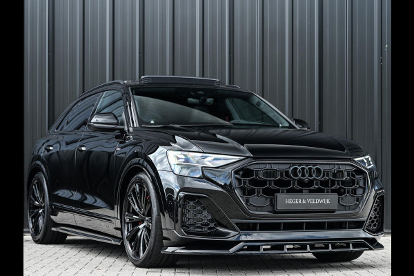 Audi Q8 60 TFSI e quattro Pro Line S Competition | S- Seats | Achterasbesturing | B&O advanced | Soft close | Trekhaak | Ambiance plus pakket | Memory seats | Carobn inleg