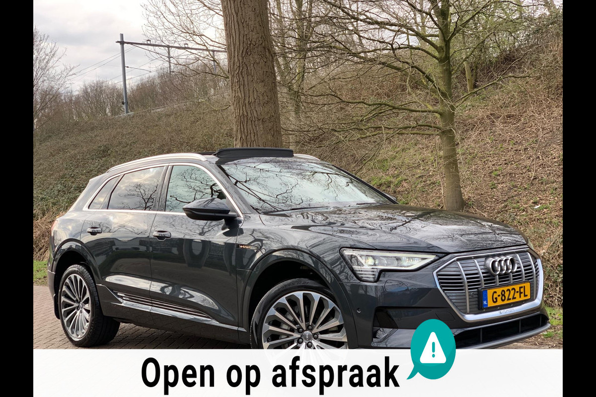Audi e-tron E-tron 55 quattro Advanced |PANO|LEDER|INC.BTW ! HUD|GARANTIE I 300 kW 408PK I NETTO € 23.834 I INRUIL MOGELIJK TOP !