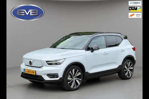 Volvo XC40 Recharge P8 AWD 408 pk R-Design, panoramadak, trekhaak, harman cardon, VOL OPTIES, NL auto met nap