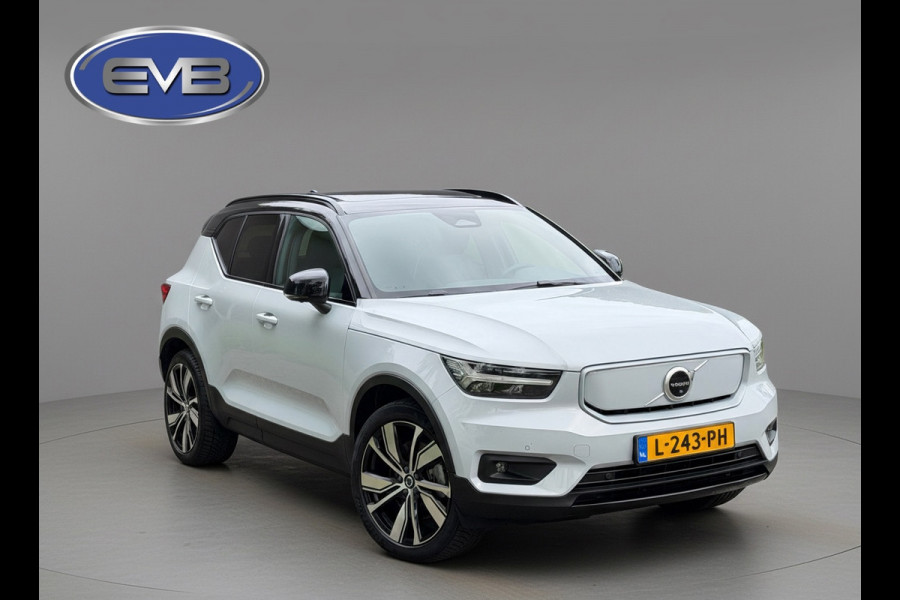 Volvo XC40 Recharge P8 AWD 408 pk R-Design, panoramadak, trekhaak, harman cardon, VOL OPTIES, NL auto met nap