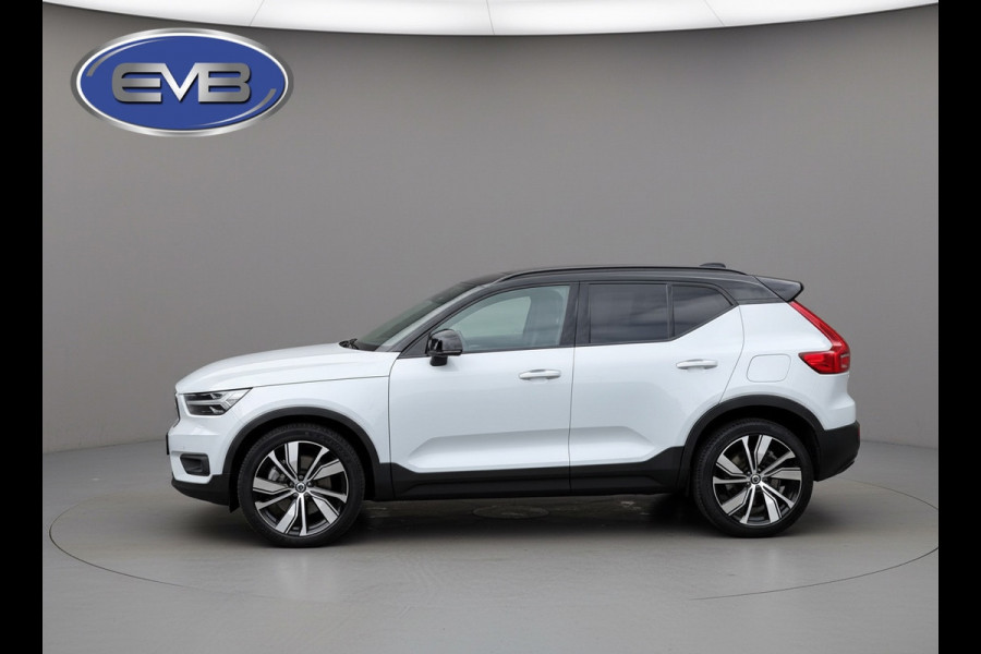 Volvo XC40 Recharge P8 AWD 408 pk R-Design, panoramadak, trekhaak, harman cardon, VOL OPTIES, NL auto met nap