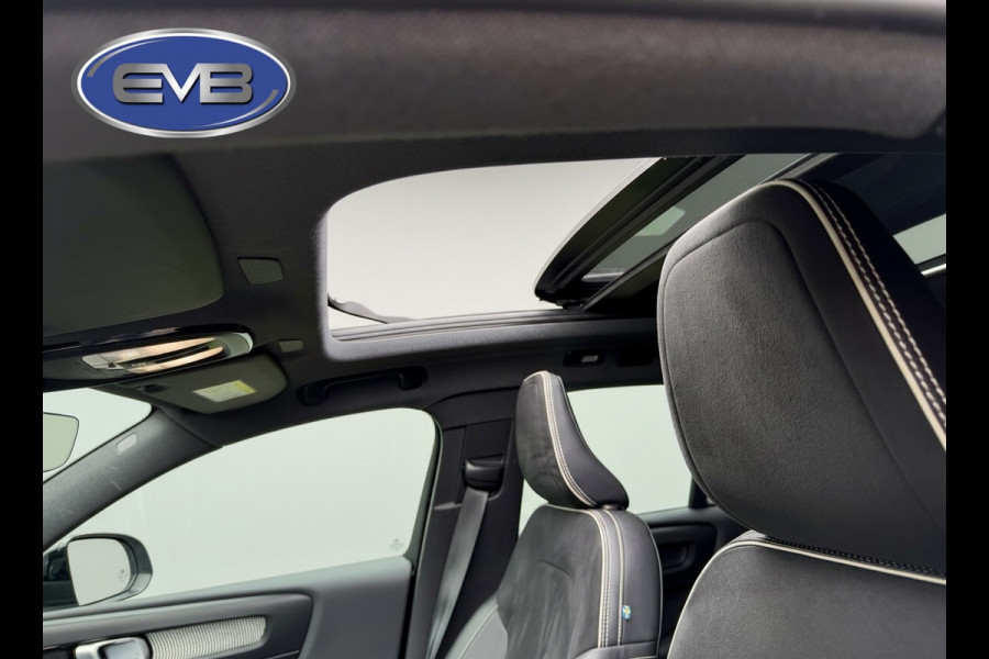 Volvo XC40 Recharge P8 AWD 408 pk R-Design, panoramadak, trekhaak, harman cardon, VOL OPTIES, NL auto met nap