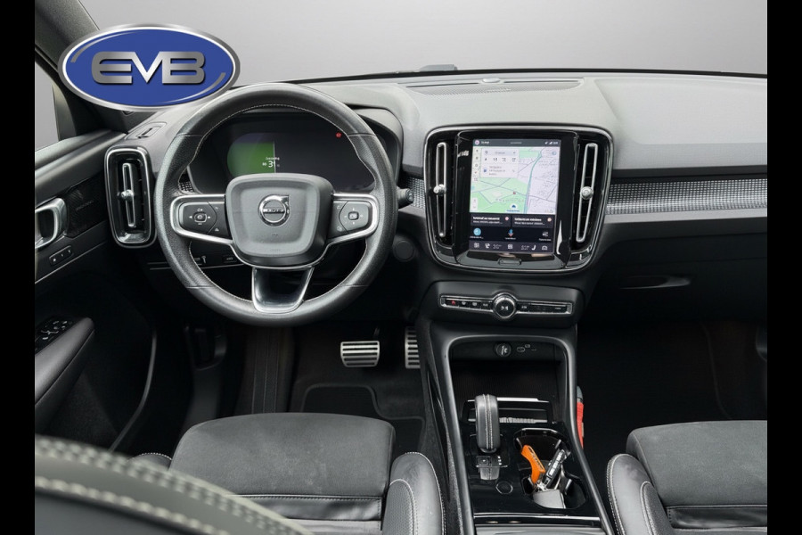 Volvo XC40 Recharge P8 AWD 408 pk R-Design, panoramadak, trekhaak, harman cardon, VOL OPTIES, NL auto met nap