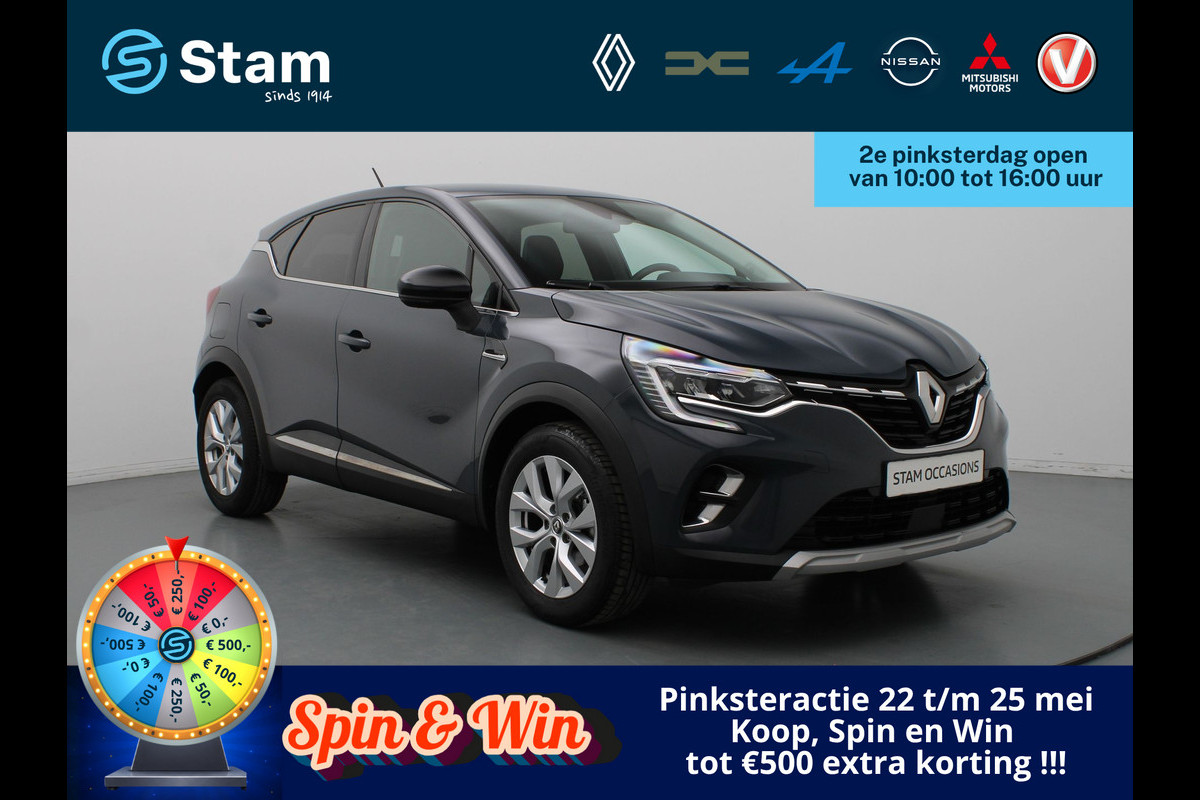 Renault Captur 100pk TCe Intens Cruise | Climate | Carplay | Navi | Parkeersens. achter