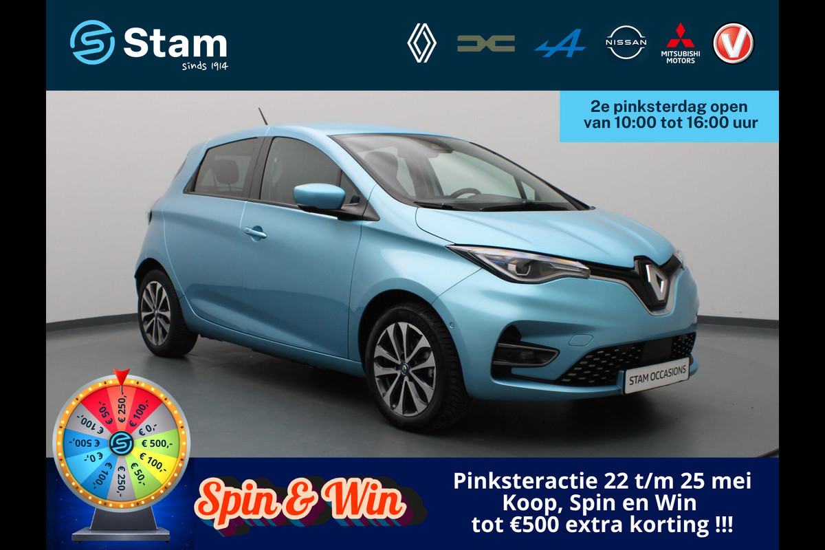 Renault ZOE R135 Intens 52 kWh | Koopbatterij | Camera | Cruise | Navi | Parkeersens. v+a