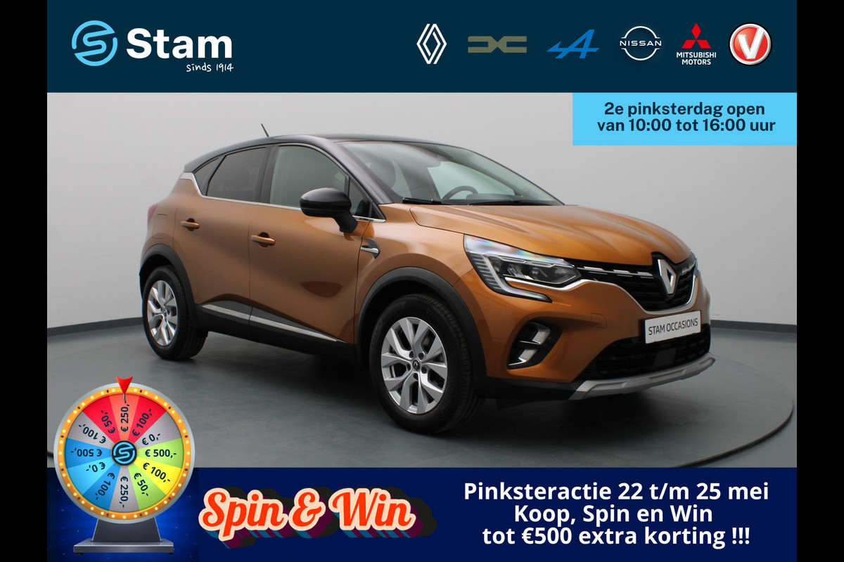 Renault Captur TCe Intens 100pk Camera | Cruise | Navi | Parkeersens. v+a