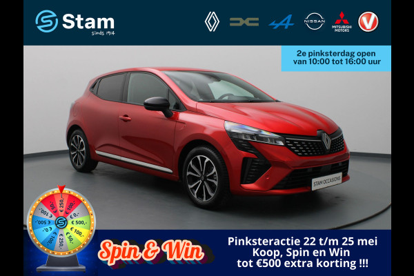 Renault Clio E-Tech Full Hybrid techno 145pk 360° Camera | Cruise | Navi | Parkeersens. v+a | Stoel-/stuurverw.