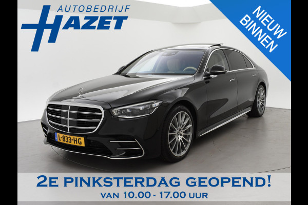 Mercedes-Benz S-Klasse 350d LANG AMG-LINE 286 PK + BUSINESS CLASS PAKKET | MASSAGE V+A | 3D DISPLAY | BURMESTER | SOFT-CLOSE | PANORAMA | LASER LIGHT