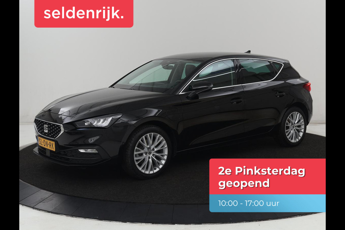 Seat Leon 1.4 TSI eHybrid PHEV Xcellence | SOH 100% | Stoel & stuurverwarming | Sfeerverlichting | Keyless | Navigatie | Park Assist | Cruise control | Digital Cockpit | Climate control | Plug In