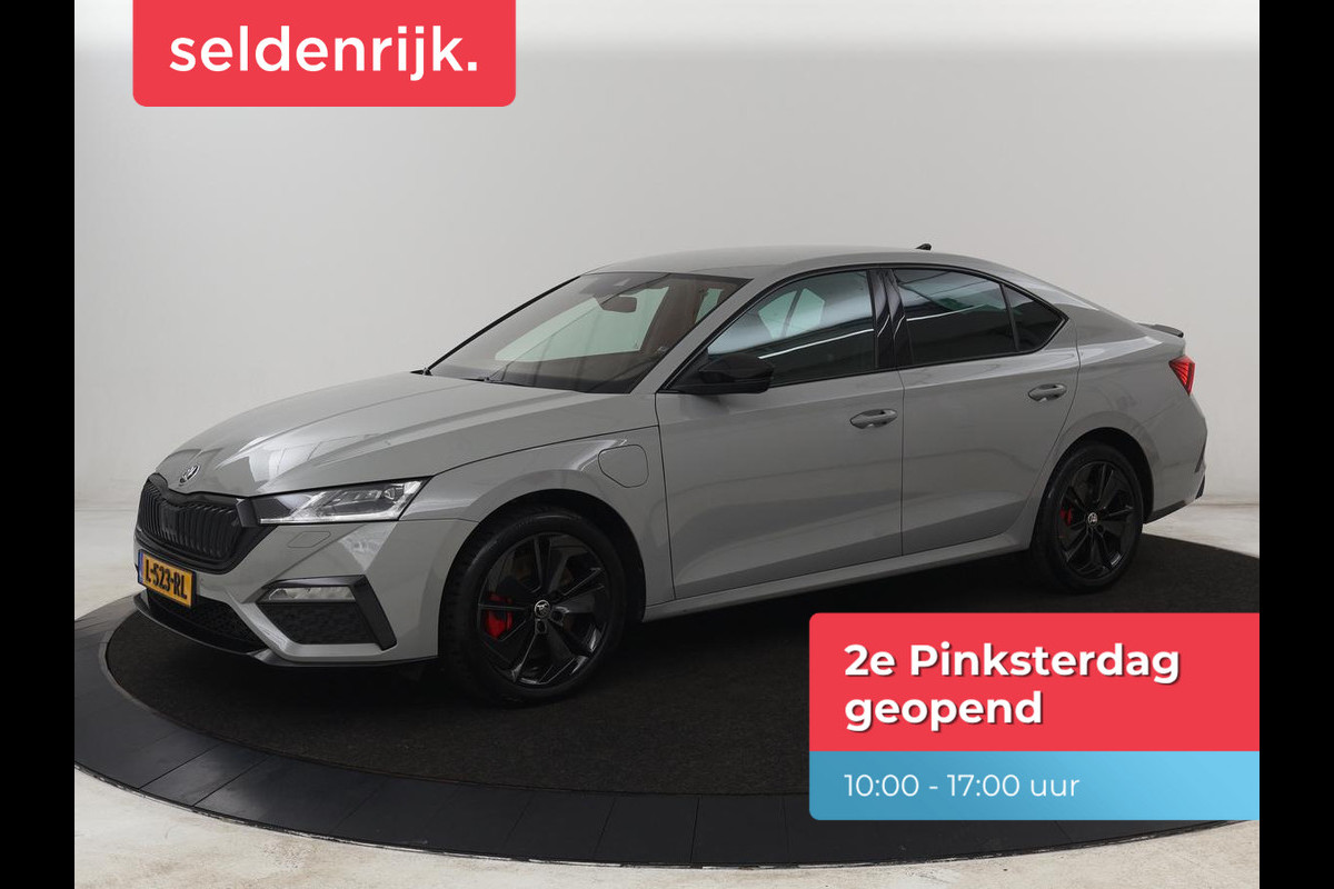 Škoda Octavia 1.4 TSI RS iV PHEV Business | Stoelverwarming | Adaptive cruise | Side Assist | Camera | Alcantara | Matrix LED | Carplay | Sfeerverlichting | Navigatie |