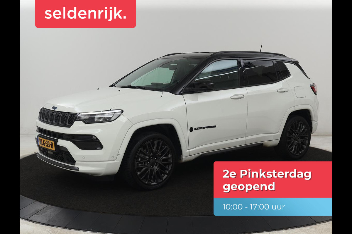 Jeep Compass 4xe 240 Plug-in Hybrid Electric S | Leder | 360 camera | Stoelventilatie | Adaptive cruise | Alpine Sound | Carplay | Navigatie | PHEV