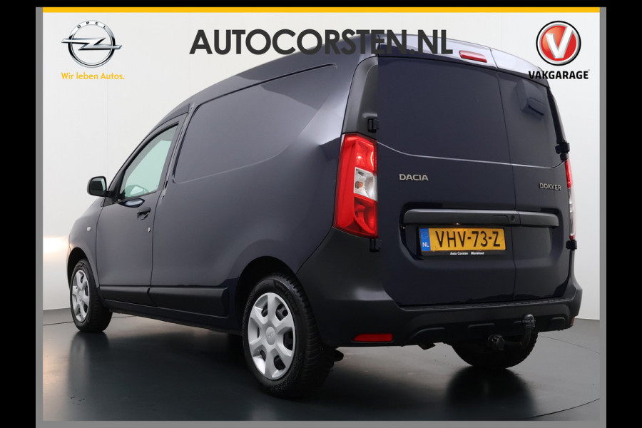 Dacia Dokker DCi Airco Navi Trekhaak Euro 6 DAB Bluetooth Essential Betonplex Vloer Lat om Lat betimmering Schuifdeur Origineel Nederlandse Auto 1.5DCI