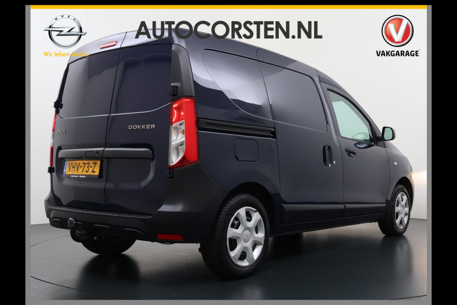 Dacia Dokker DCi Airco Navi Trekhaak Euro 6 DAB Bluetooth Essential Betonplex Vloer Lat om Lat betimmering Schuifdeur Origineel Nederlandse Auto 1.5DCI