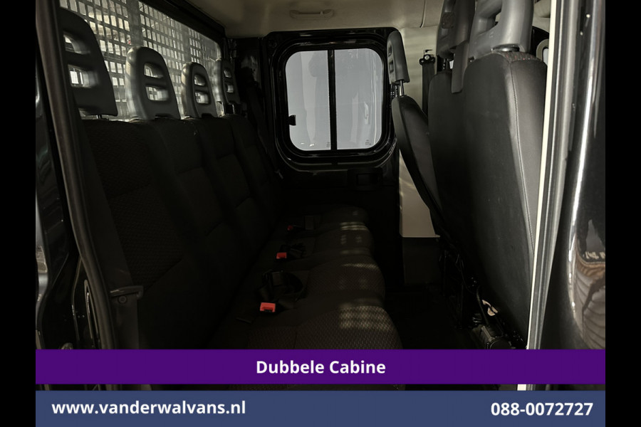 Peugeot Boxer 2.2 Blue HDi 140pk Pick-up 7 Persoons Dubbele cabine open laadbak Euro6 Airco | 7-Zits | 3000kg trekvermogen / 1253kg laadvermogen