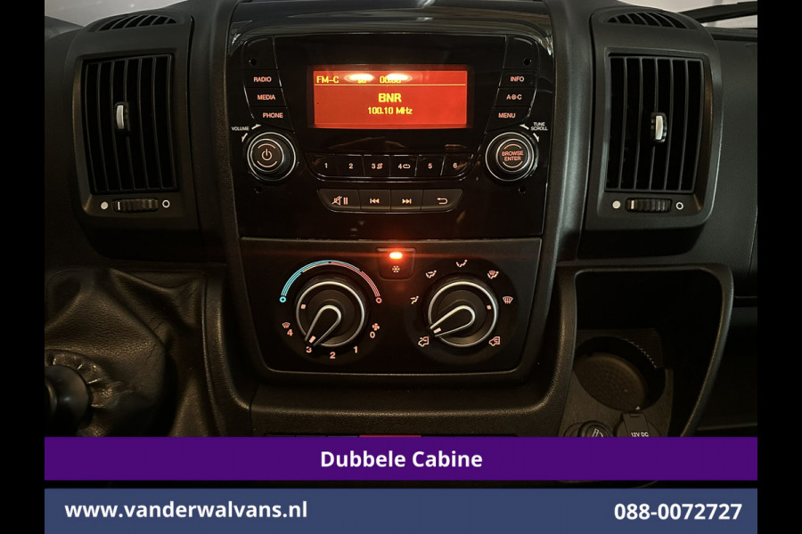 Peugeot Boxer 2.2 Blue HDi 140pk Pick-up 7 Persoons Dubbele cabine open laadbak Euro6 Airco | 7-Zits | 3000kg trekvermogen / 1253kg laadvermogen