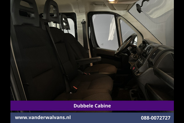 Peugeot Boxer 2.2 Blue HDi 140pk Pick-up 7 Persoons Dubbele cabine open laadbak Euro6 Airco | 7-Zits | 3000kg trekvermogen / 1253kg laadvermogen