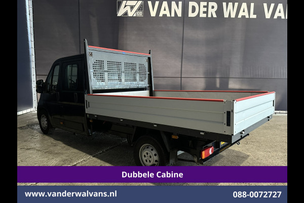Peugeot Boxer 2.2 Blue HDi 140pk Pick-up 7 Persoons Dubbele cabine open laadbak Euro6 Airco | 7-Zits | 3000kg trekvermogen / 1253kg laadvermogen