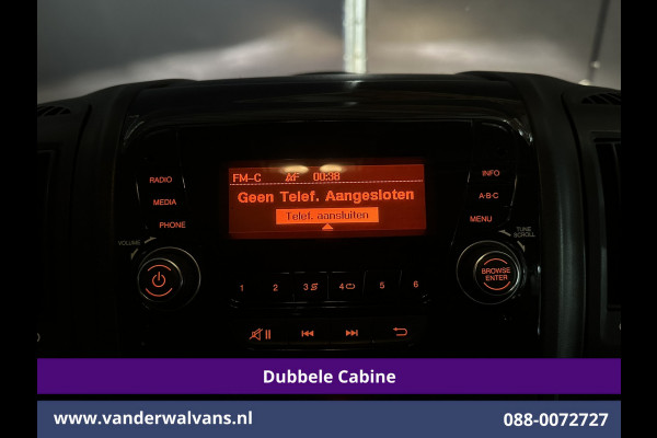 Peugeot Boxer 2.2 Blue HDi 140pk Pick-up 7 Persoons Dubbele cabine open laadbak Euro6 Airco | 7-Zits | 3000kg trekvermogen / 1253kg laadvermogen
