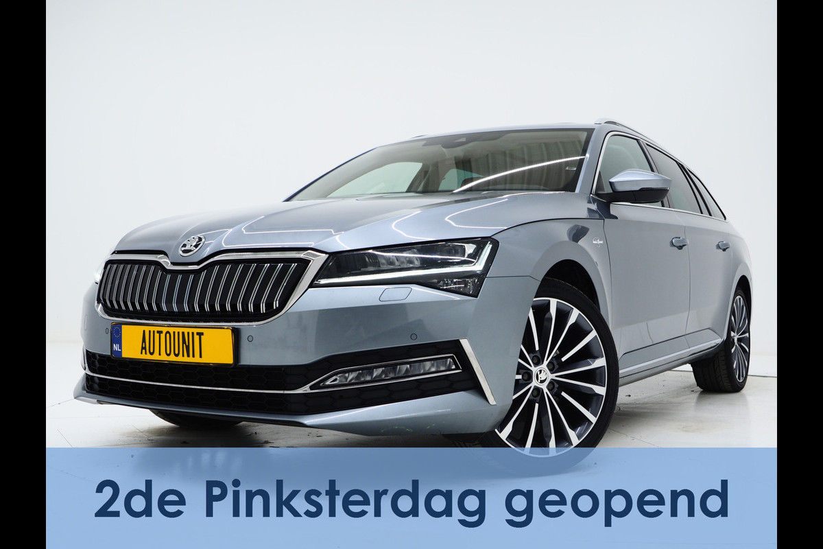 Škoda Superb Combi 1.4 TSI iV Laurin & Klement | Panoramadak | Leder | Canton | Camera | Keyless | Adaptive Cruise | Carplay