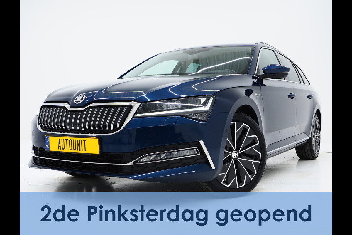 Škoda Superb Combi 1.4 TSI iV Laurin & Klement | Leder | Canton | Virtual | Camera | DAB | Memory | Adaptive Cruise