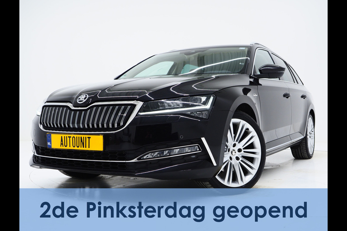 Škoda Superb Combi 1.4 TSI iV Laurin & Klement | Canton | Leder | Camera | Keyless | Adaptive Cruise | Virtual | Memory | Carplay