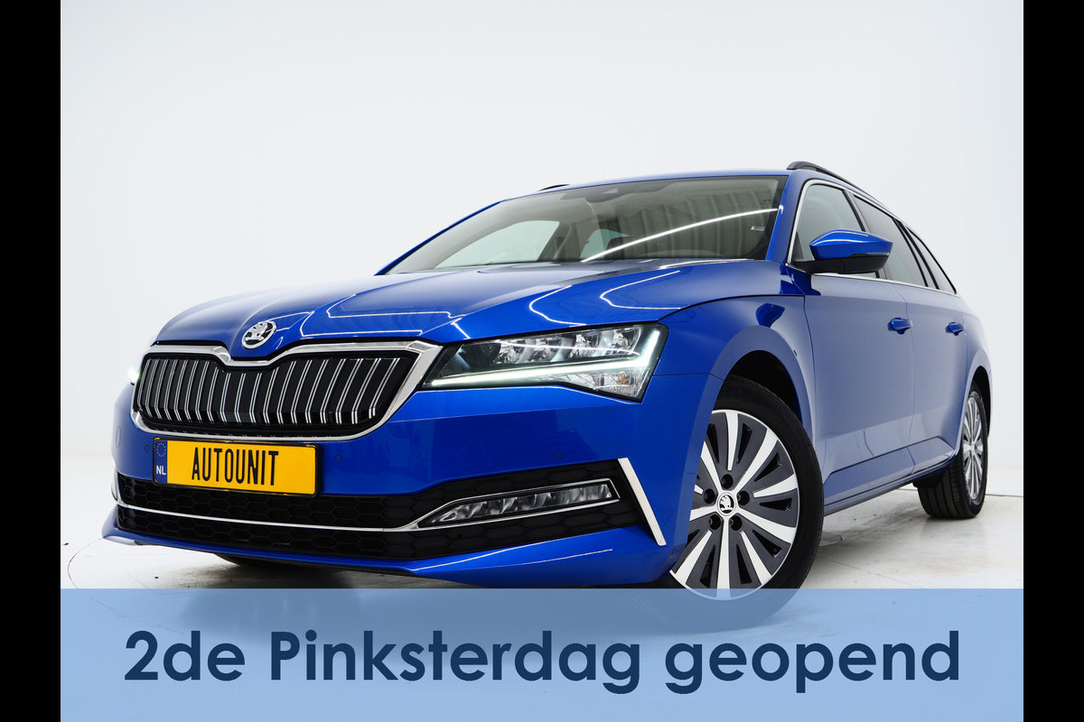Škoda Superb Combi 1.4 TSI iV 218PK | Panoramadak | Virtual | Adaptive Cruise | Stoelverwarming | DAB | PDC | Carplay