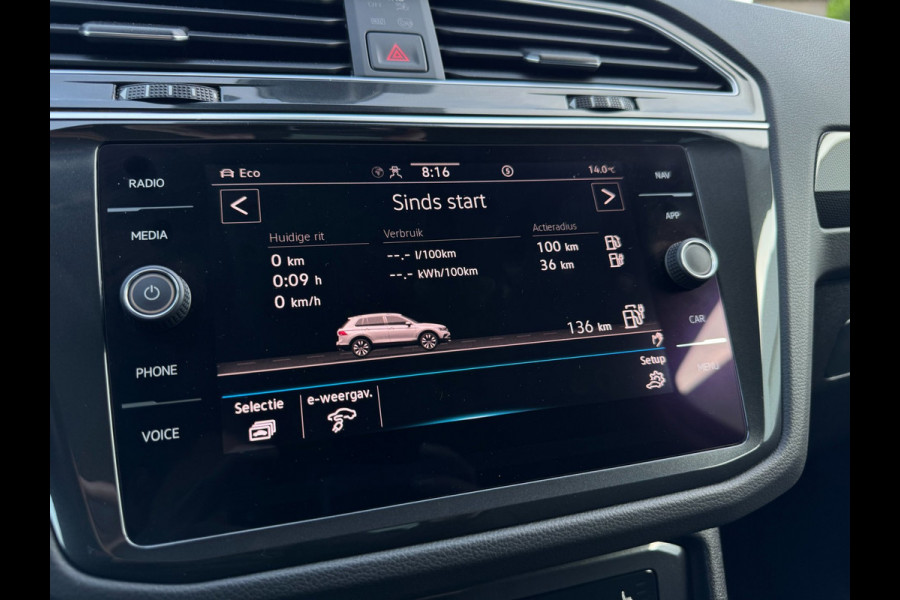 Volkswagen Tiguan 1.4 TSI eHybrid Elegance 180 kw / 245 Pk IQ LIGHT / TREKHAAK / ELEKT KLEP / ERGO COMFORT MASS STOEL / CAM / NAVI