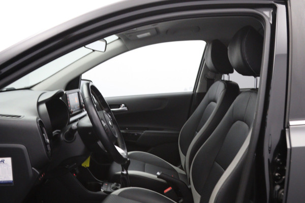 Kia Picanto 1.0 CVVT 67 PK DynamicPlusLine, Leder, Cruise Control, Camera, Navigatie, Bluetooth