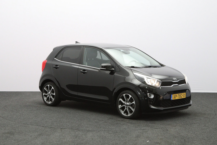Kia Picanto 1.0 CVVT 67 PK DynamicPlusLine, Leder, Cruise Control, Camera, Navigatie, Bluetooth