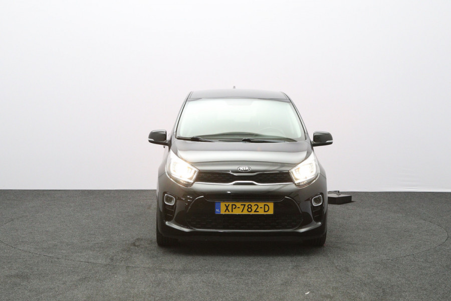 Kia Picanto 1.0 CVVT 67 PK DynamicPlusLine, Leder, Cruise Control, Camera, Navigatie, Bluetooth