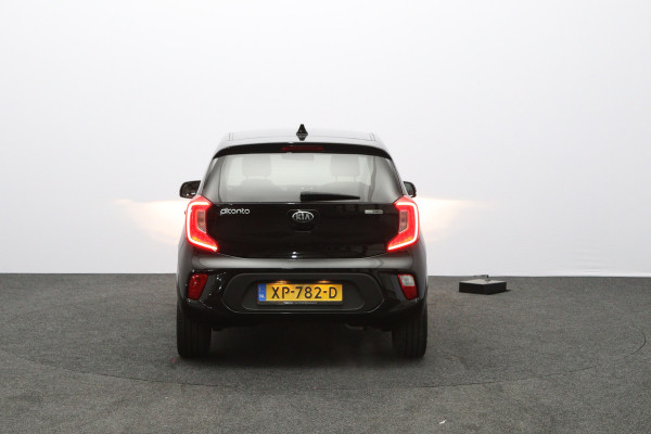 Kia Picanto 1.0 CVVT 67 PK DynamicPlusLine, Leder, Cruise Control, Camera, Navigatie, Bluetooth