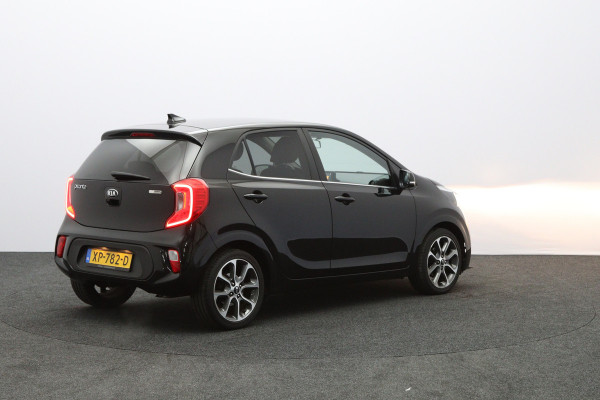 Kia Picanto 1.0 CVVT 67 PK DynamicPlusLine, Leder, Cruise Control, Camera, Navigatie, Bluetooth