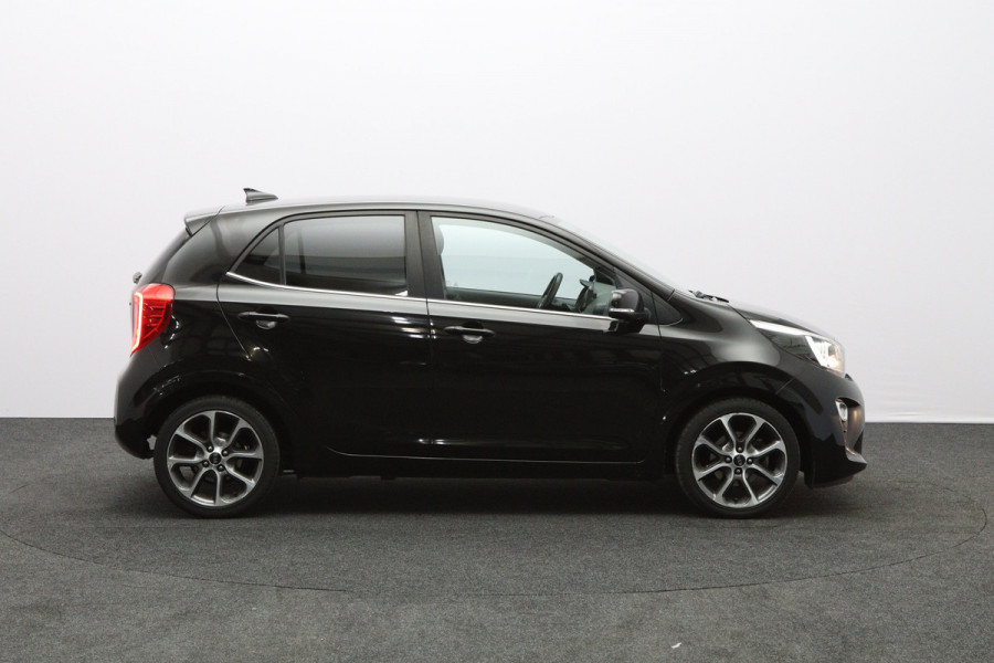 Kia Picanto 1.0 CVVT 67 PK DynamicPlusLine, Leder, Cruise Control, Camera, Navigatie, Bluetooth