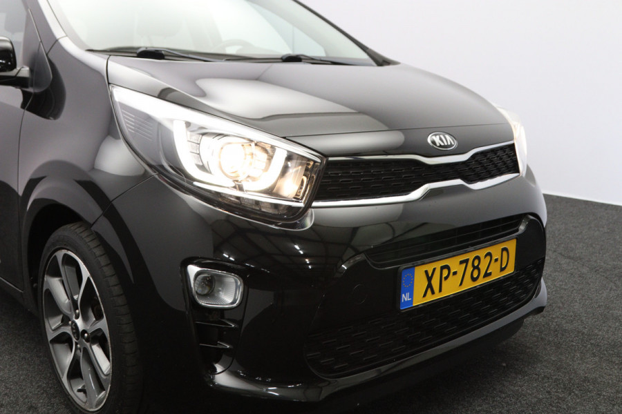 Kia Picanto 1.0 CVVT 67 PK DynamicPlusLine, Leder, Cruise Control, Camera, Navigatie, Bluetooth