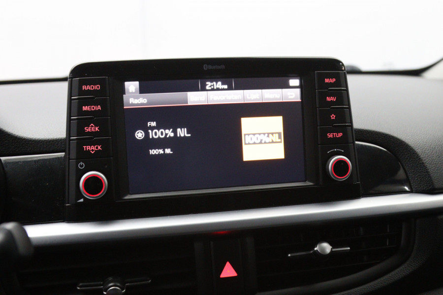 Kia Picanto 1.0 CVVT 67 PK DynamicPlusLine, Leder, Cruise Control, Camera, Navigatie, Bluetooth