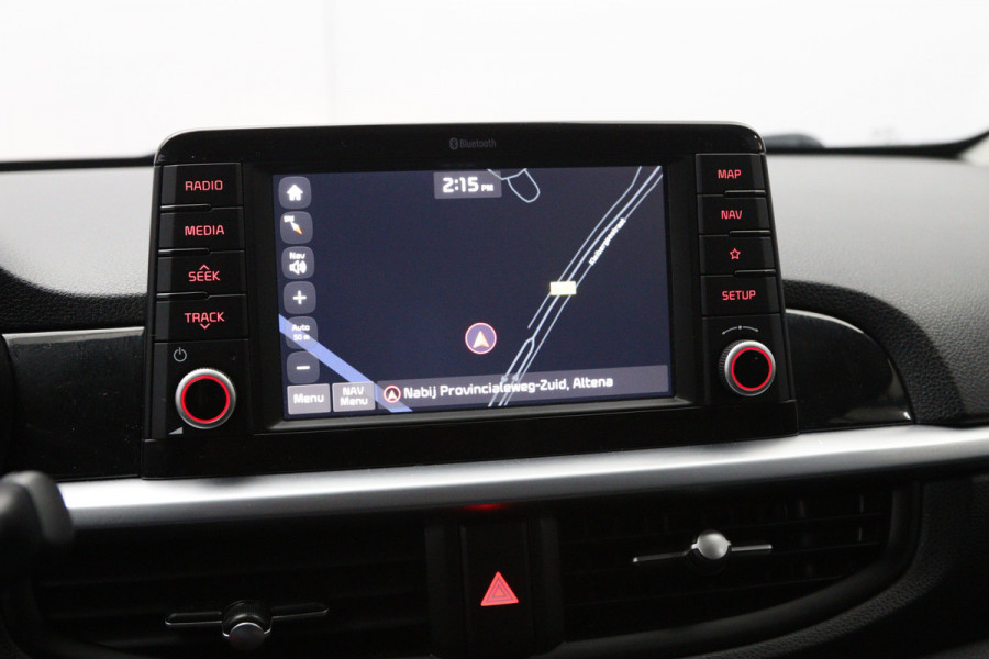 Kia Picanto 1.0 CVVT 67 PK DynamicPlusLine, Leder, Cruise Control, Camera, Navigatie, Bluetooth