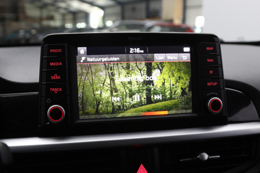 Kia Picanto 1.0 CVVT 67 PK DynamicPlusLine, Leder, Cruise Control, Camera, Navigatie, Bluetooth