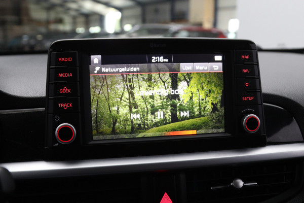 Kia Picanto 1.0 CVVT 67 PK DynamicPlusLine, Leder, Cruise Control, Camera, Navigatie, Bluetooth
