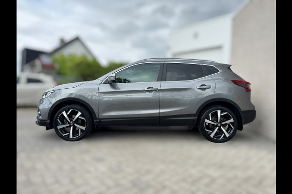 Nissan QASHQAI 1.2 Tekna+ 360 CAMERA / STOELVERW. / PANO / NAVI / PDC / TREKHAAK / LEDER / CRUISE / ECC / ELEKTR INKL SPIEG