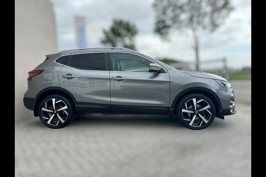 Nissan QASHQAI 1.2 Tekna+ 360 CAMERA / STOELVERW. / PANO / NAVI / PDC / TREKHAAK / LEDER / CRUISE / ECC / ELEKTR INKL SPIEG