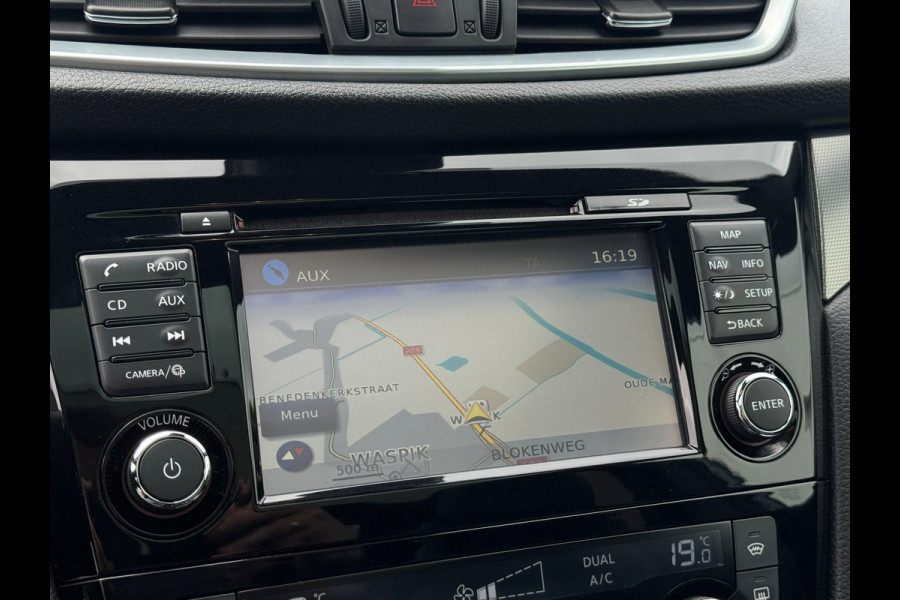 Nissan QASHQAI 1.2 Tekna+ 360 CAMERA / STOELVERW. / PANO / NAVI / PDC / TREKHAAK / LEDER / CRUISE / ECC / ELEKTR INKL SPIEG