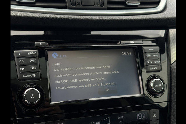 Nissan QASHQAI 1.2 Tekna+ 360 CAMERA / STOELVERW. / PANO / NAVI / PDC / TREKHAAK / LEDER / CRUISE / ECC / ELEKTR INKL SPIEG