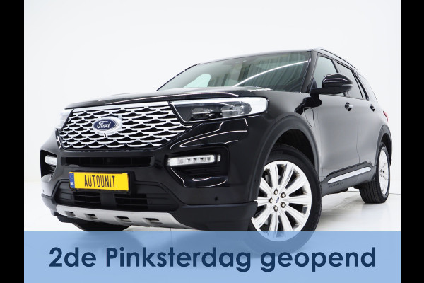 Ford Explorer 3.0 V6 EcoBoost PHEV Platinum 7P | Panoramadak | Trekhaak | B&O Audio | Massage | 360 | Keyless | Adaptive Cruise |